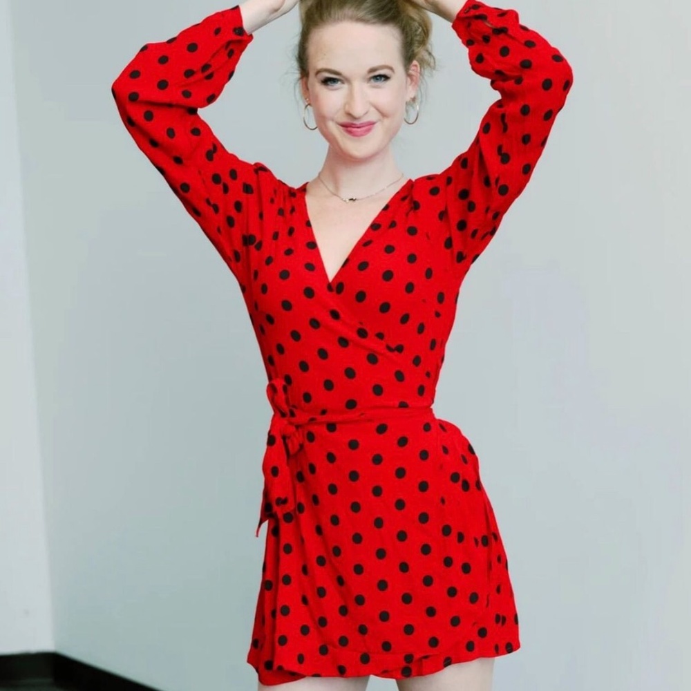 Cleobella Mini Wrap Dress